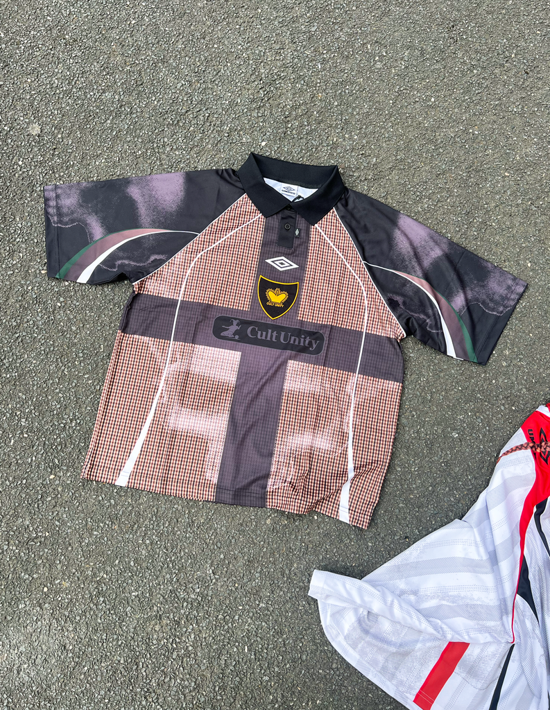 Cult Unity Check Polo Beige / Black