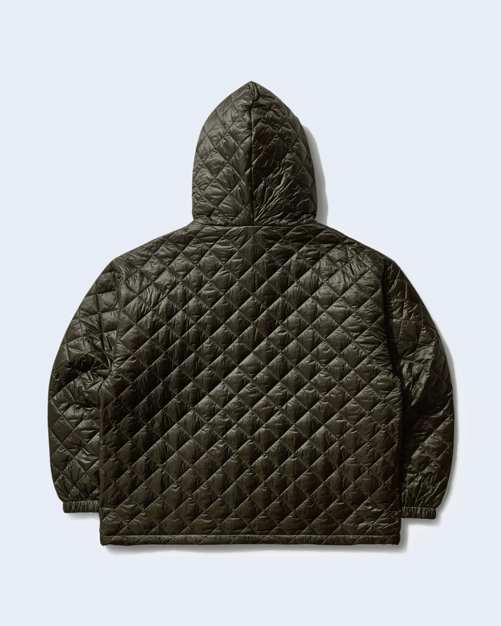 Masked Diamond Anorak Dark Olive
