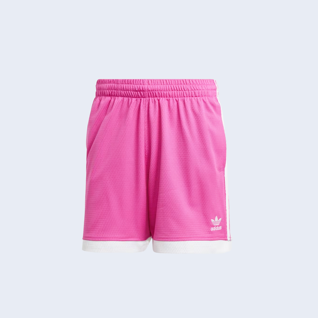 Adicolor Mock Eyelet Short Fuchsia