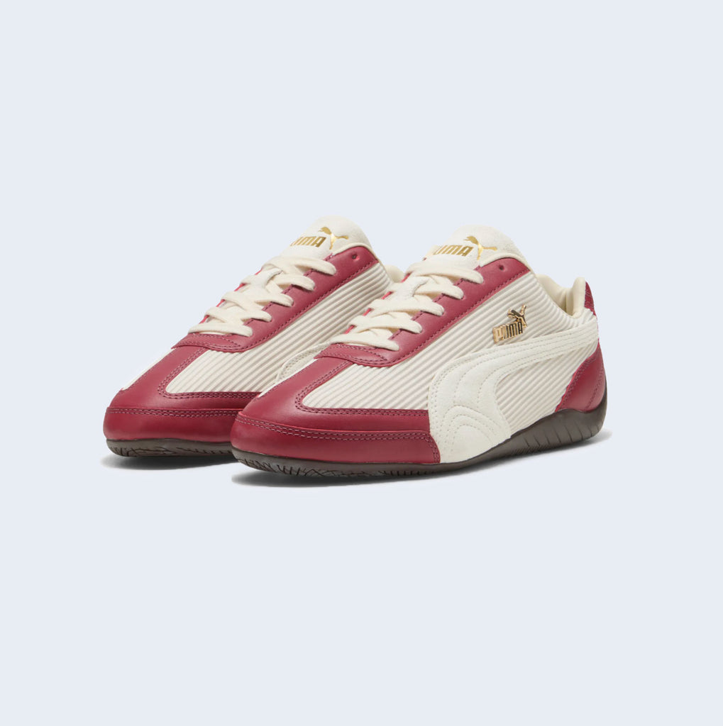 Speedcat Textile Dark Crimson / Warm White