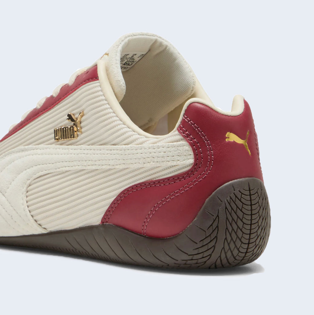 Speedcat Textile Dark Crimson / Warm White