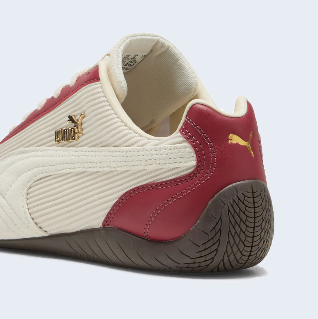 Speedcat Textile Dark Crimson / Warm White