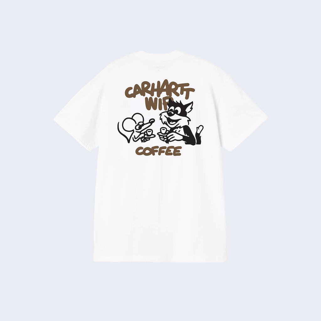 S/S Coffee Break T-Shirt White