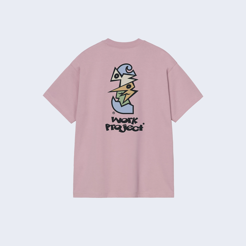 S/S Cubist T-Shirt Hortensia