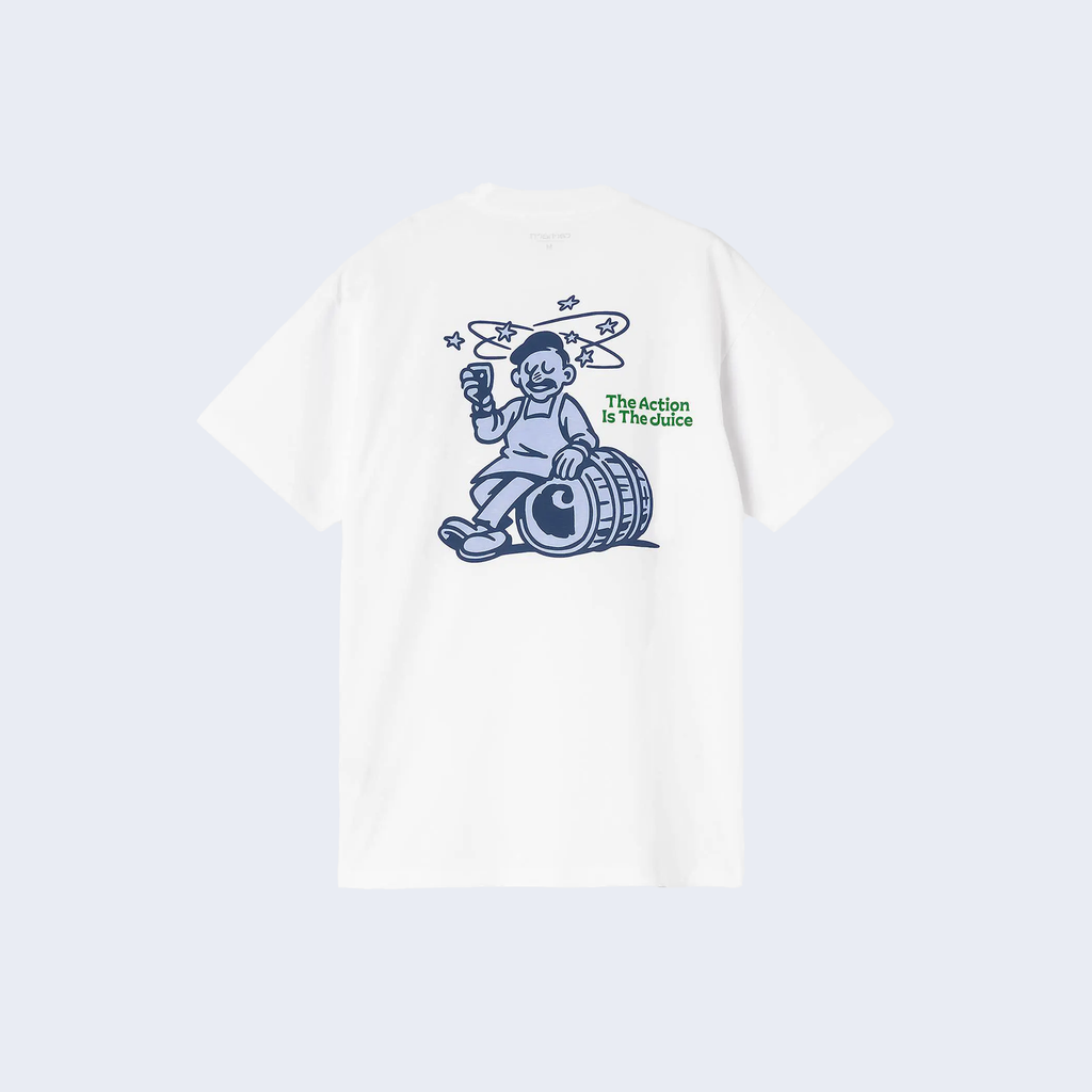 S/S Grape Picker T-Shirt White