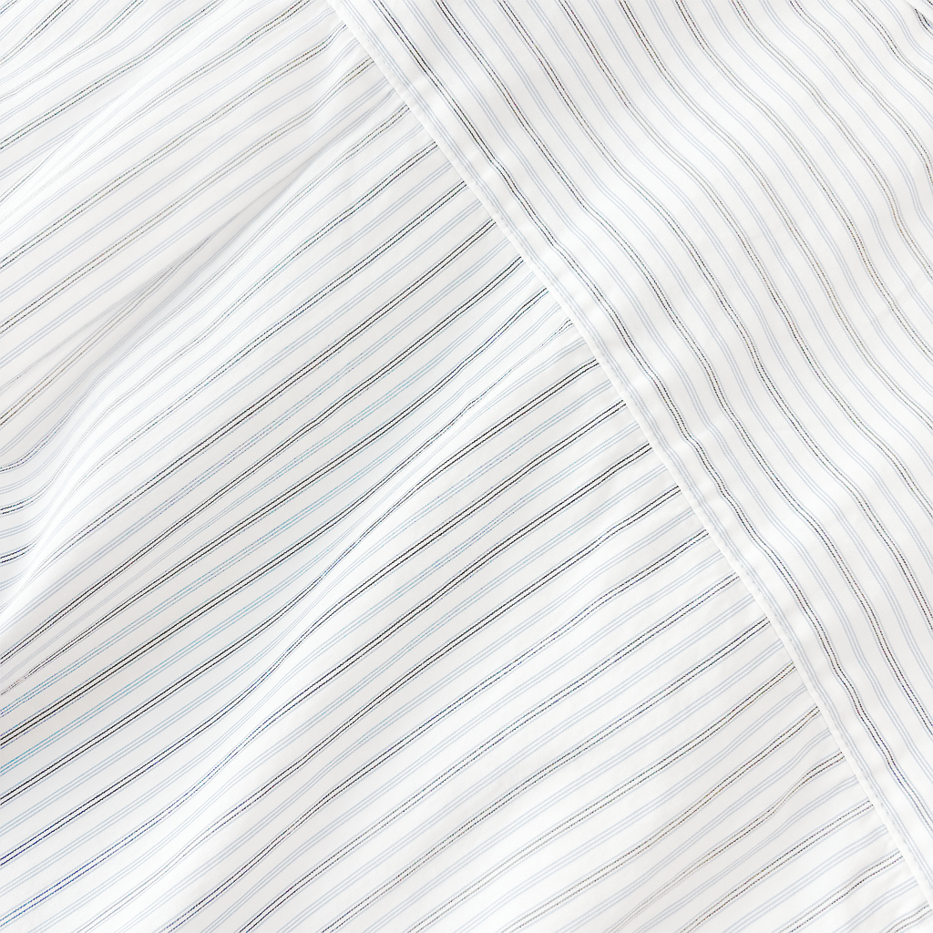 S/S Keene Shirt Keene Stripe White