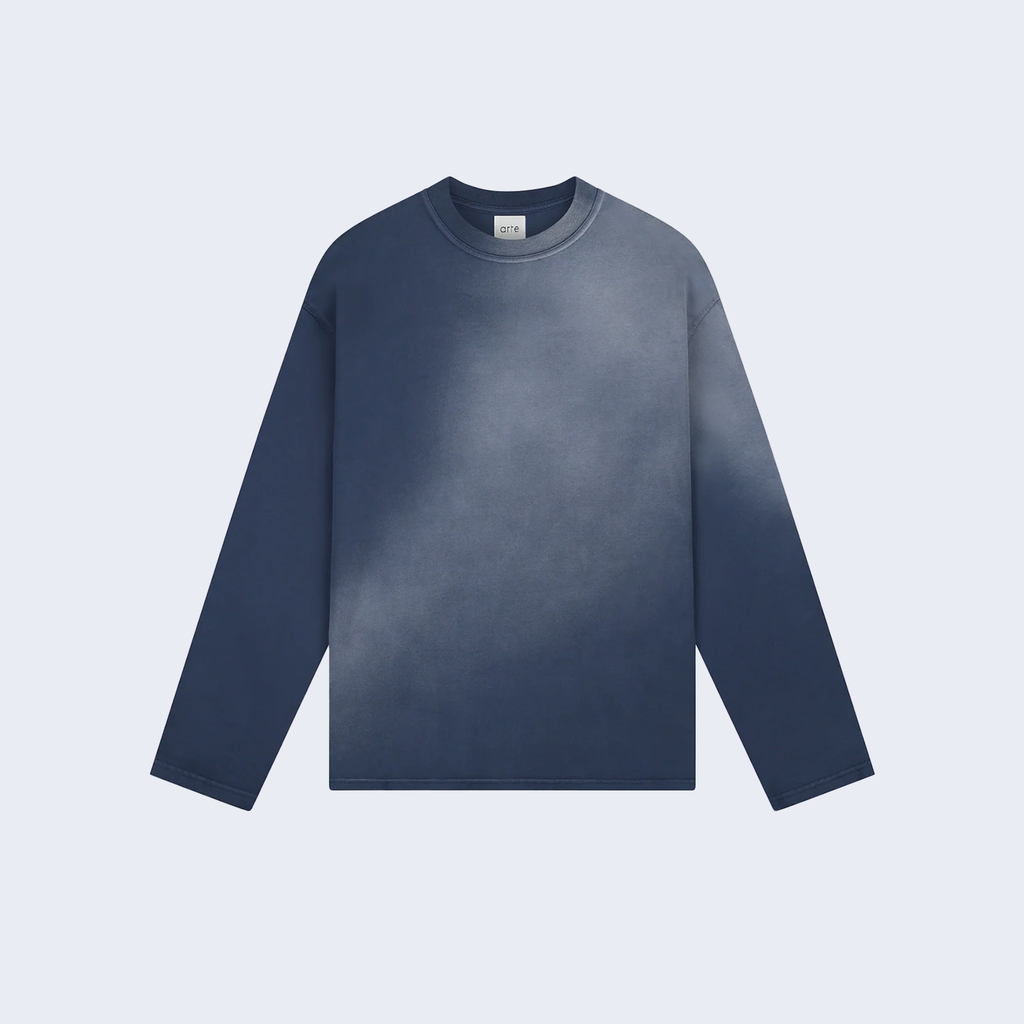 Stencil Sunfade Longsleeve Navy