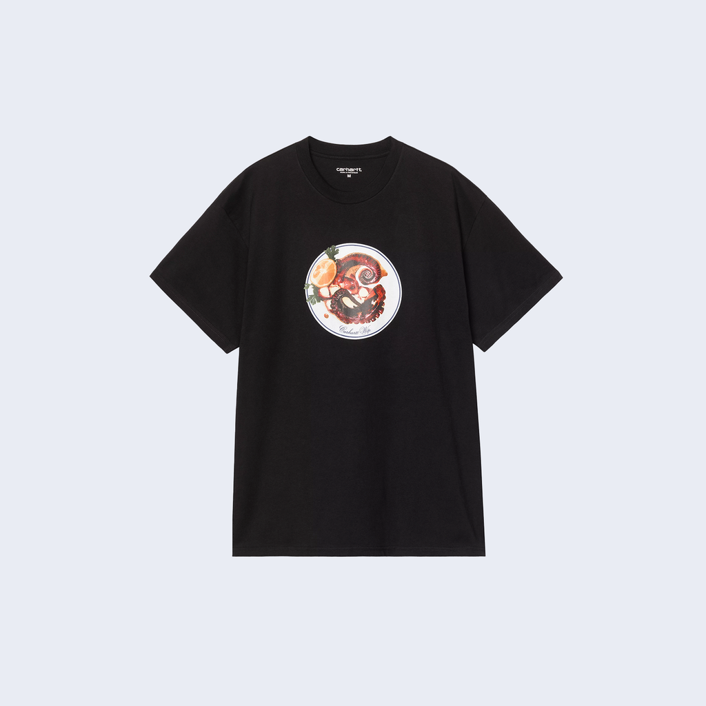 S/S Octopus T-Shirt Black