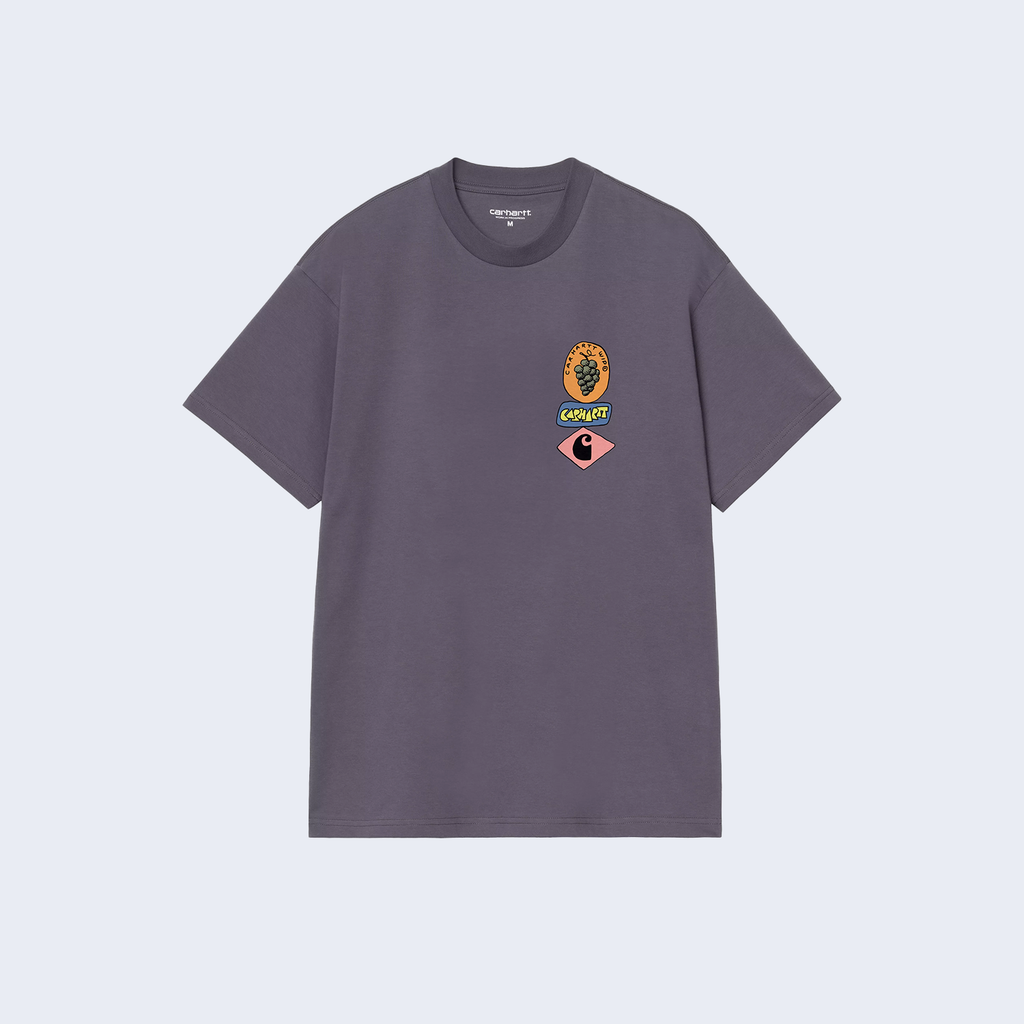 S/S Stacked Grapes T-Shirt Shady Purple