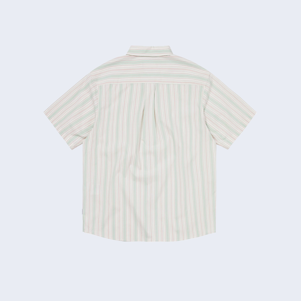 Striped S/S Shirt Green