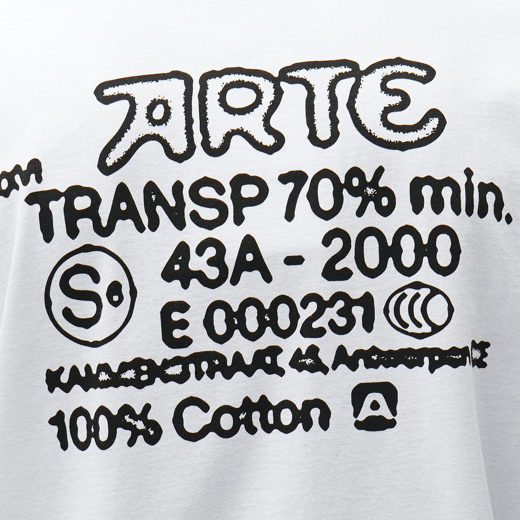 Serial Stamp T-shirt White