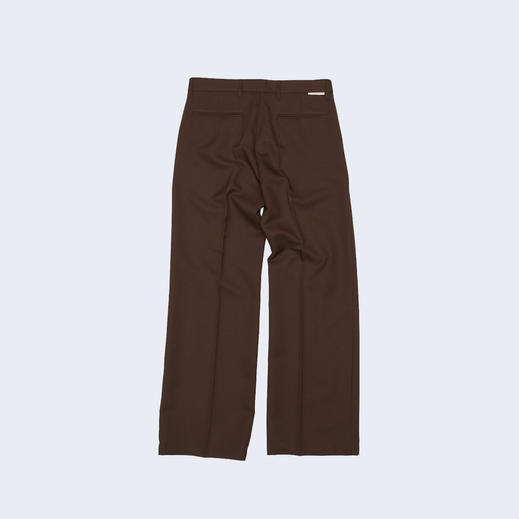 Sune / Tailored Bootcut Trousers Brown