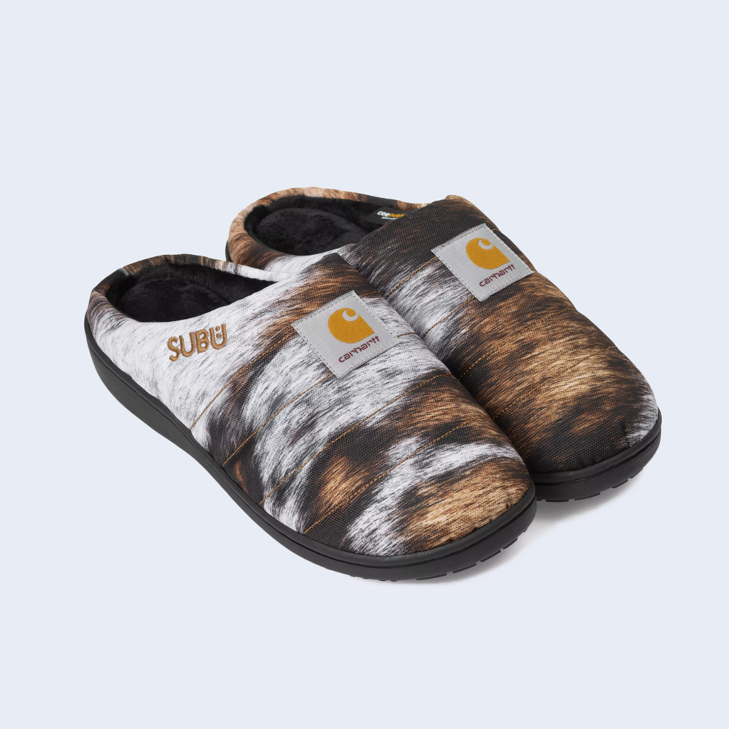 Cordura® Slippers Wild Dog Print