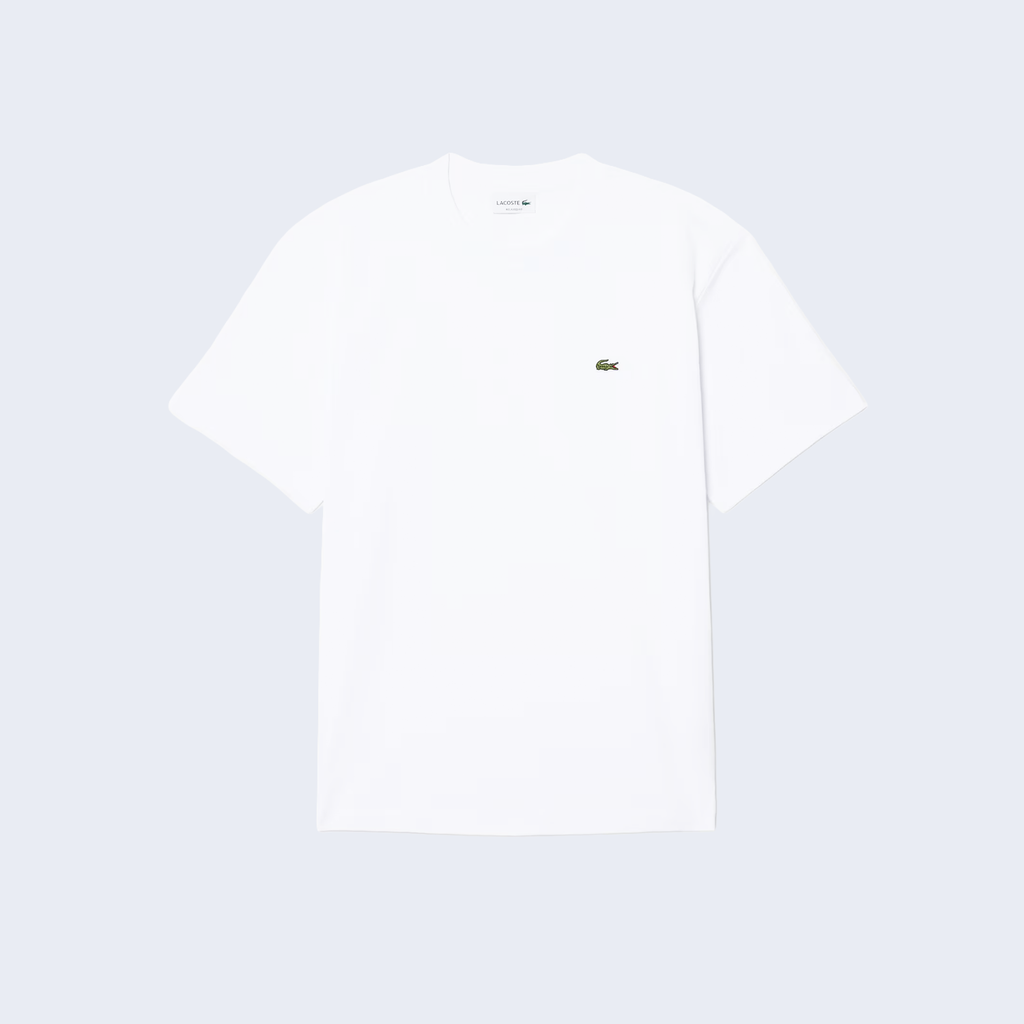 Thick Cotton Jersey T-Shirt White