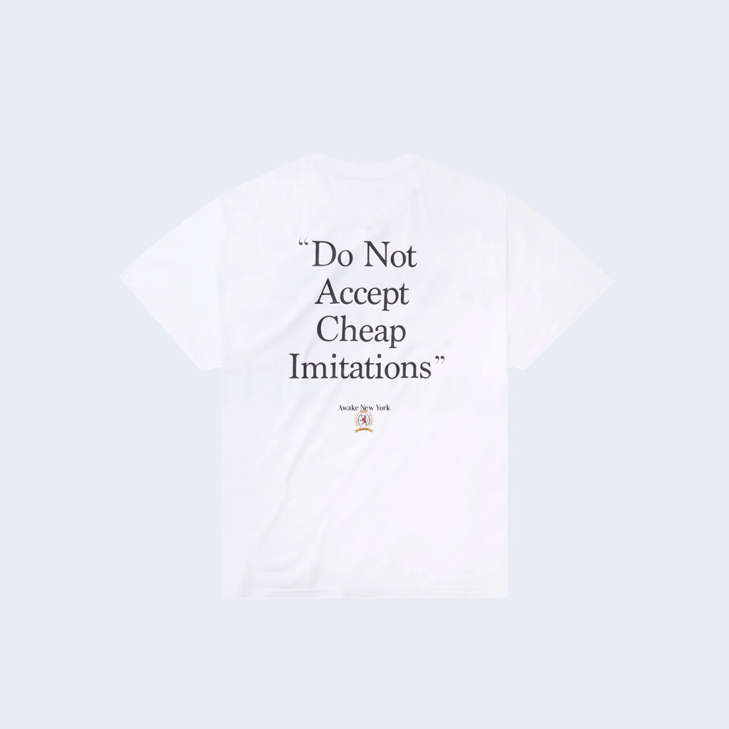 Awake X Tommy Hilifger Flag Tee White