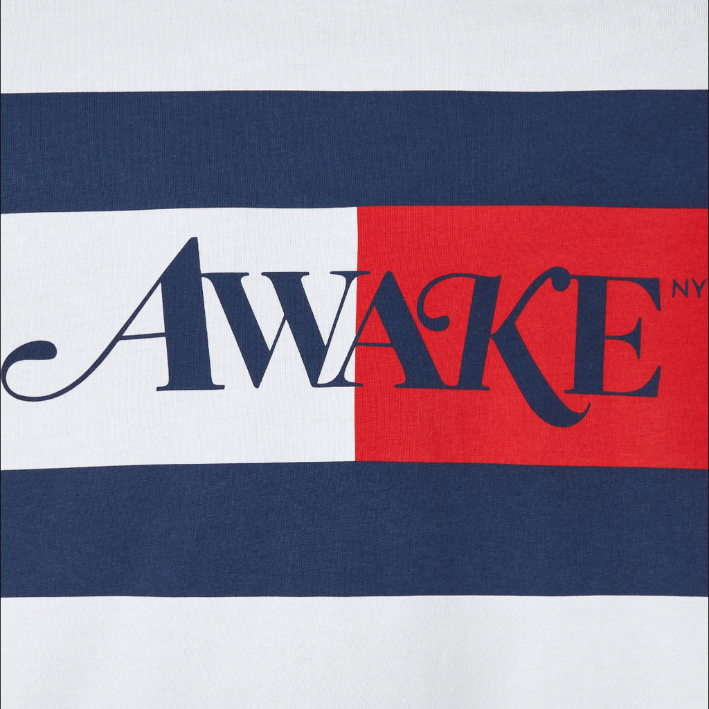 Awake X Tommy Hilifger Flag Tee White