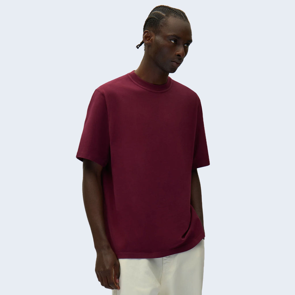 Eye Print T-shirt Bordeaux