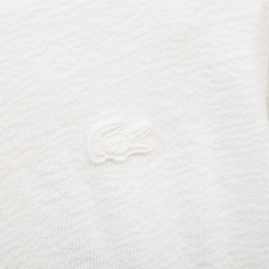 Textured Jersey T-Shirt White