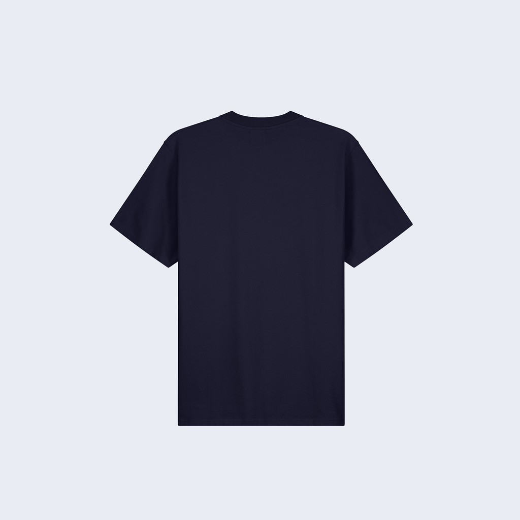 Teo Arte Front T-Shirt Navy