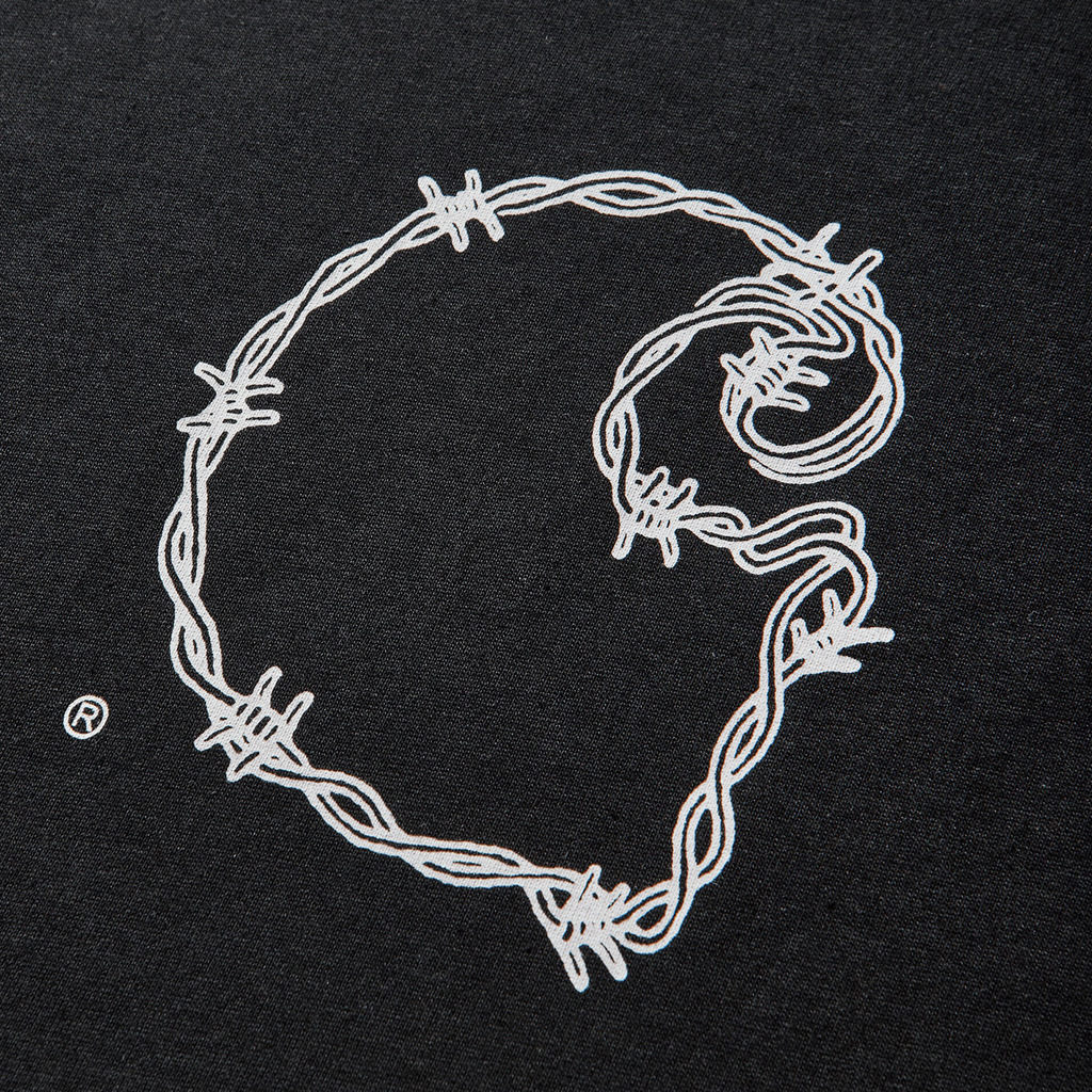 S/S Barbwire C T-Shirt Black