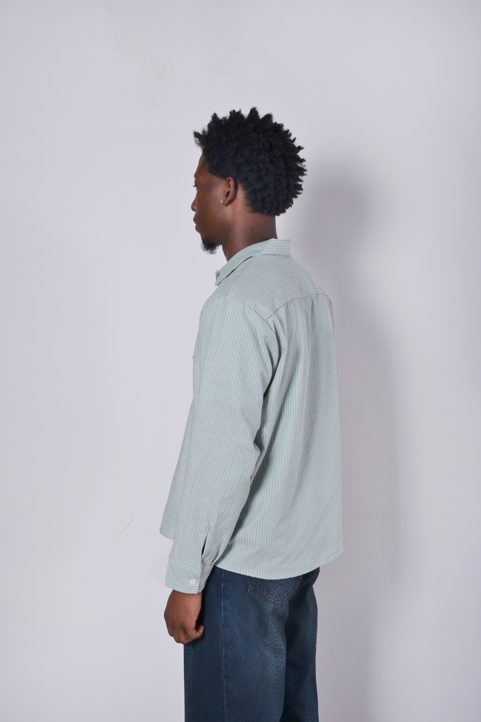 Tangle Shirt Longsleeve White / Green