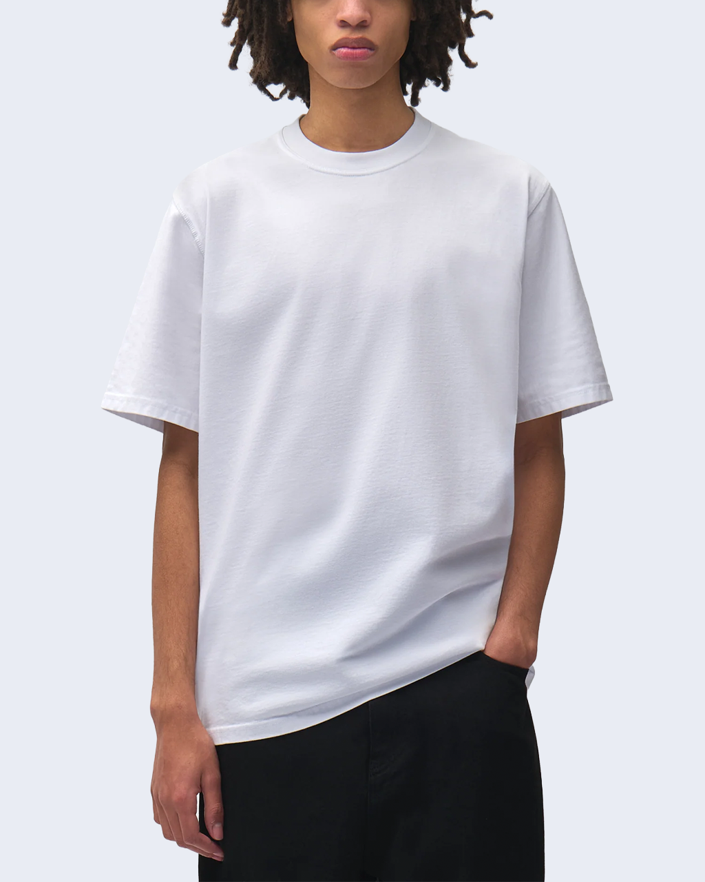 Tricolor Serial T-Shirt White