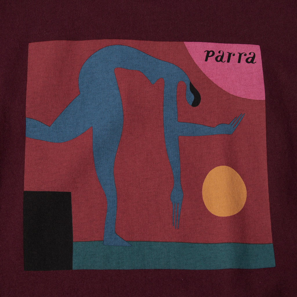 Tripped Up T-Shirt Dark Red