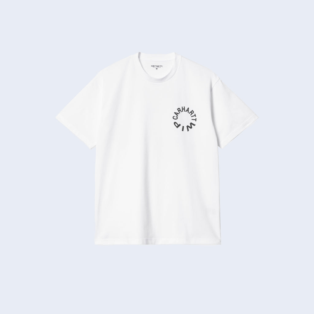 Work Varsity T-Shirt White / Black