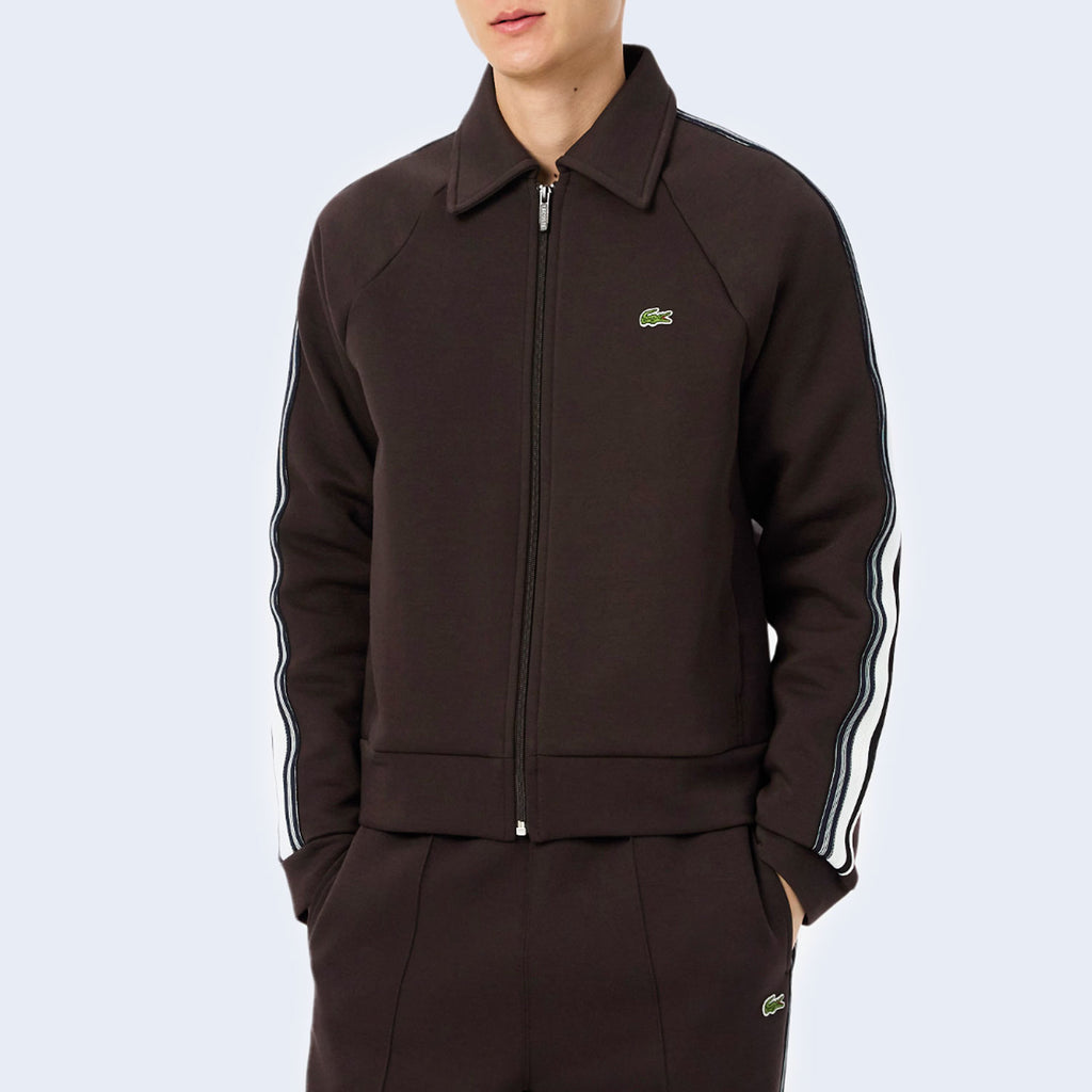 Zipped Sweatshirt Made In France Brown