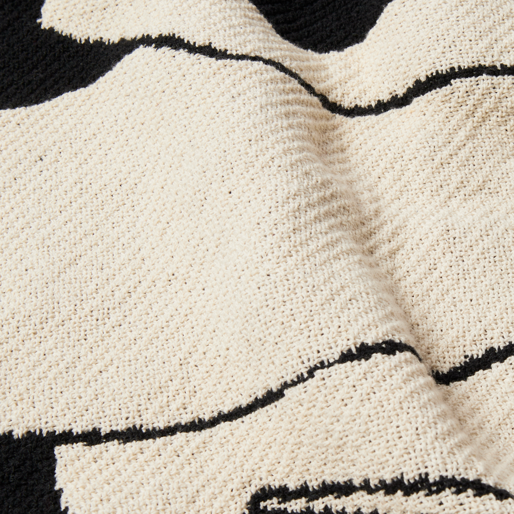 Waiting For You Throw Blanket Black