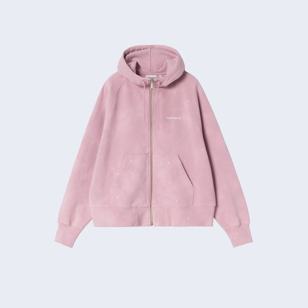 W' Hooded Painter Jacket Hortensia Destroy Wash Splatter