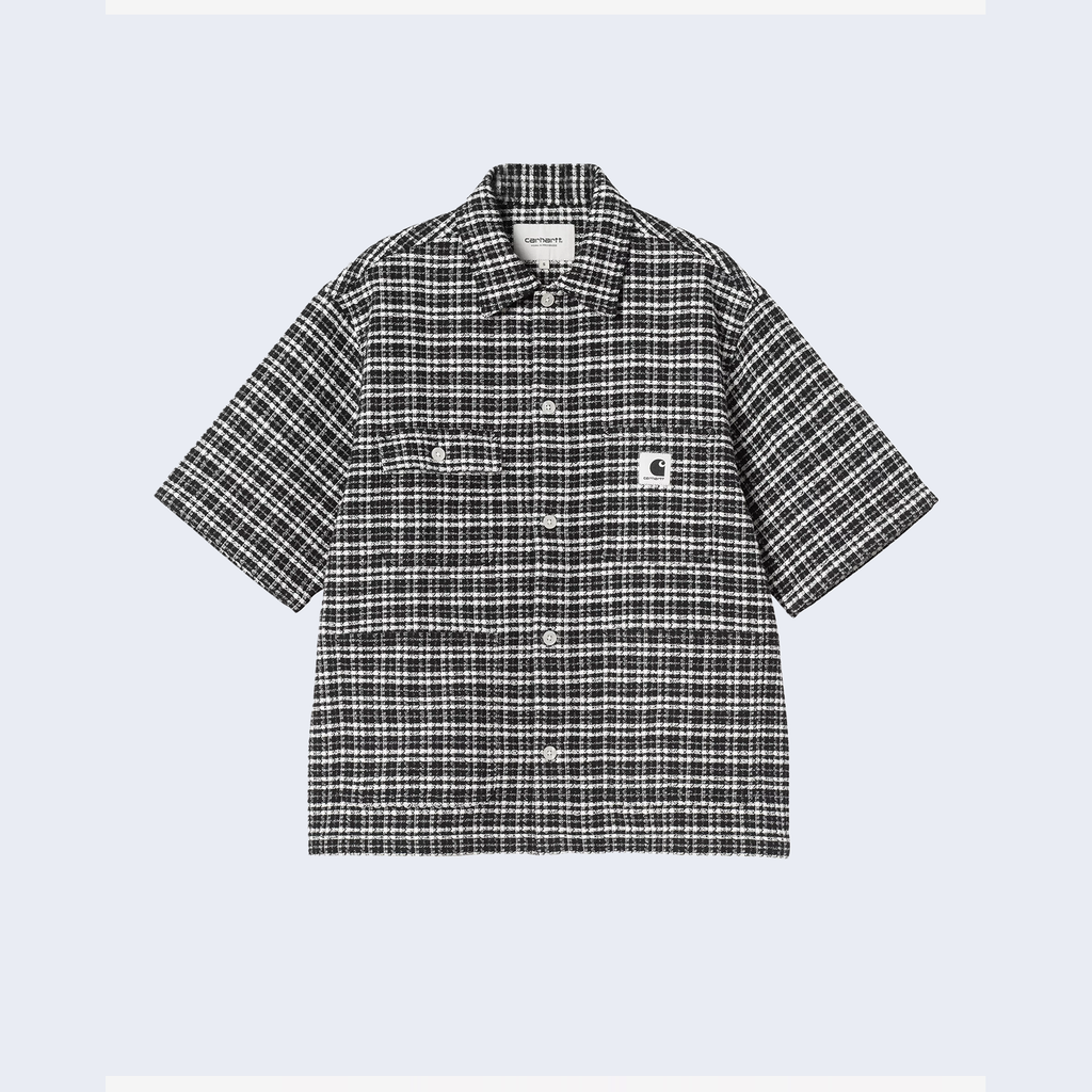 W' S/S Michigan Shirt Kander Check Black