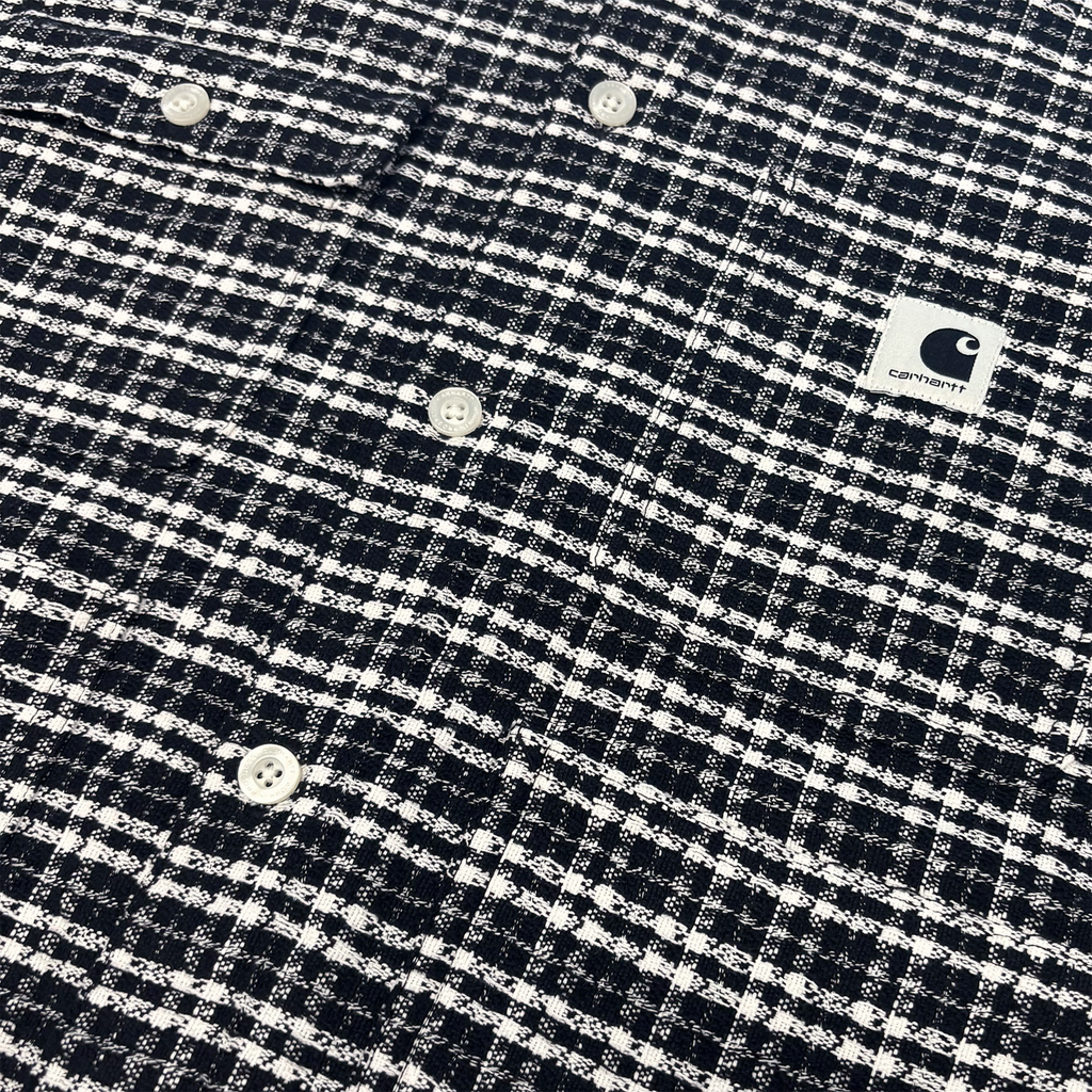 W' S/S Michigan Shirt Kander Check Black