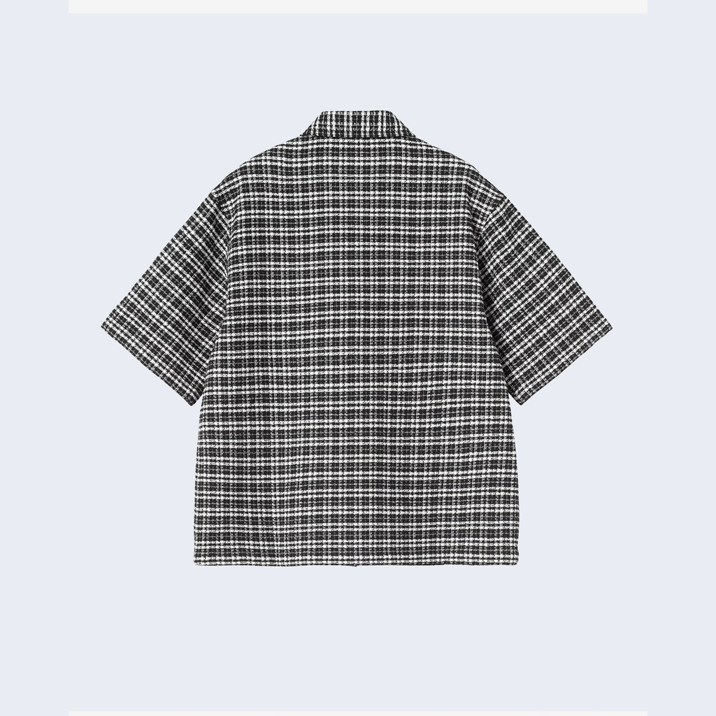 W' S/S Michigan Shirt Kander Check Black
