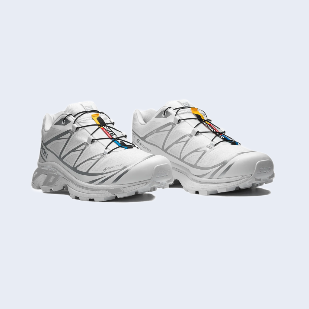 Salomon XT 6 GTX White White Silver 5 PM