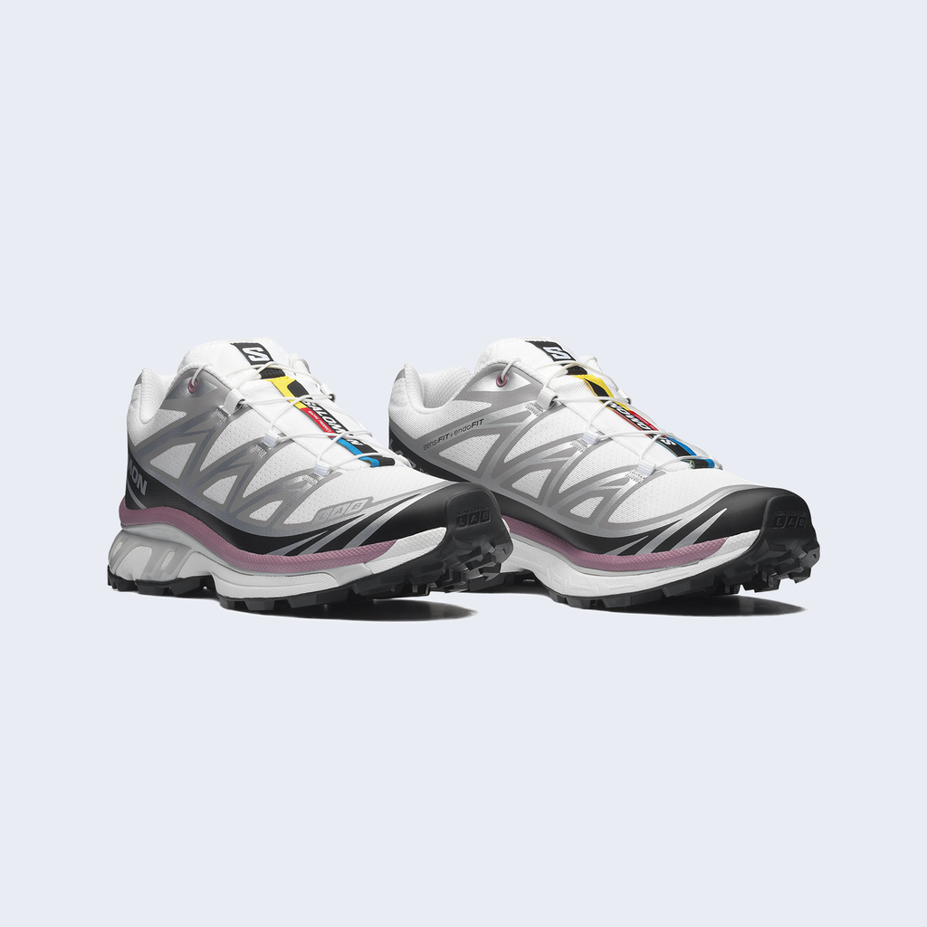 XT-6 White / Black / Dusky Orchid