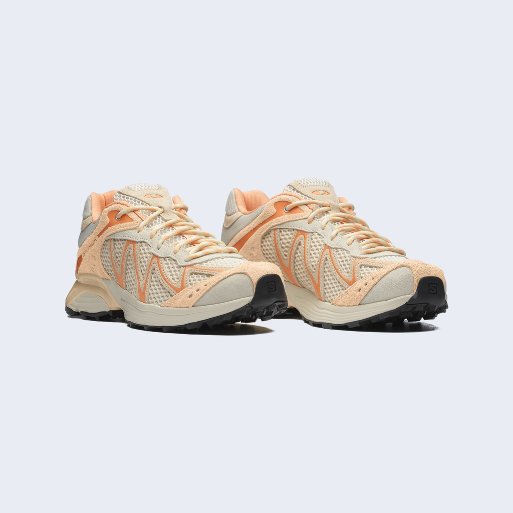 XT-Whisper Embroidery Aspargus Green / Almond Cream / Nectarine