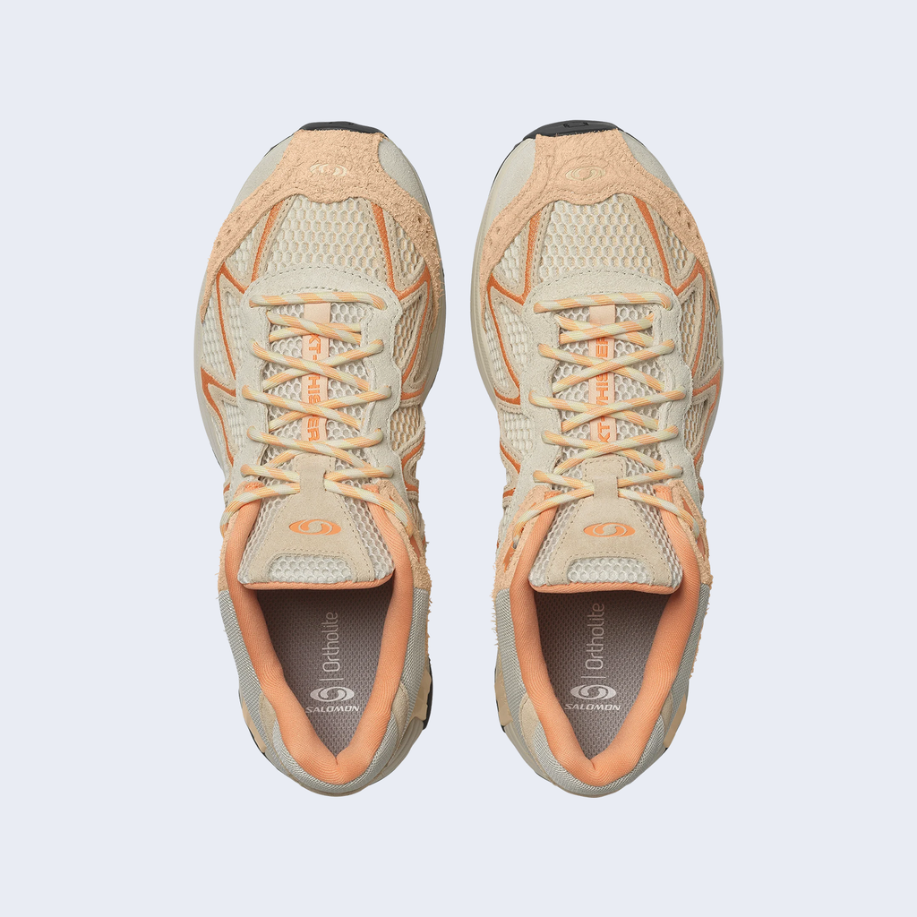 XT-Whisper Embroidery Aspargus Green / Almond Cream / Nectarine