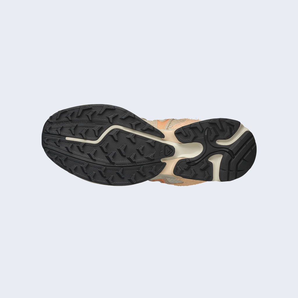 XT-Whisper Embroidery Aspargus Green / Almond Cream / Nectarine