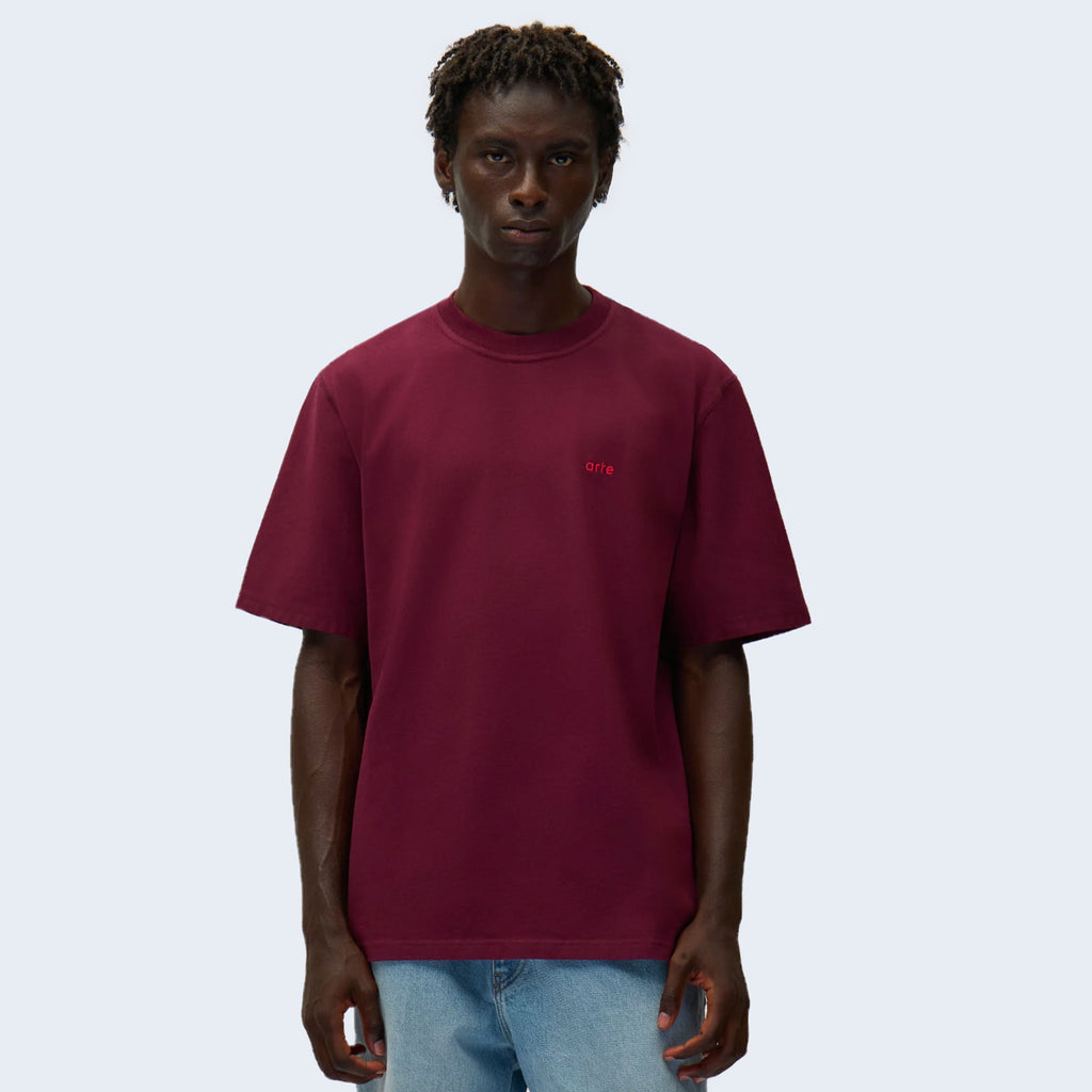 Arte For All T-Shirt Bordeaux