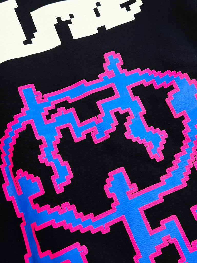 Harmon Back Pixel Dancers Black