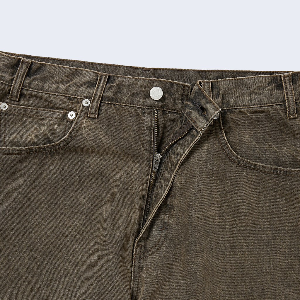 Relaxed Jeans Brown