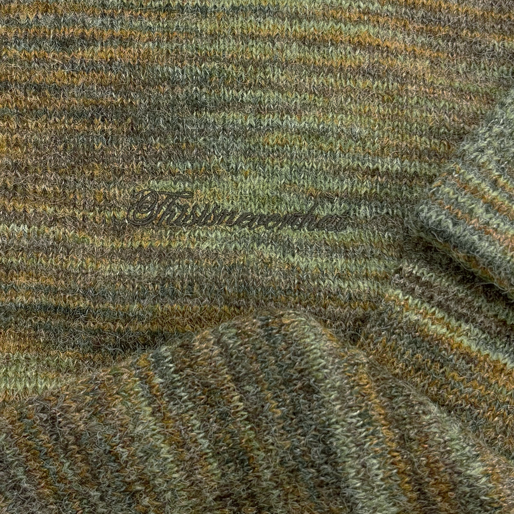 Static Knit Sweater Olive