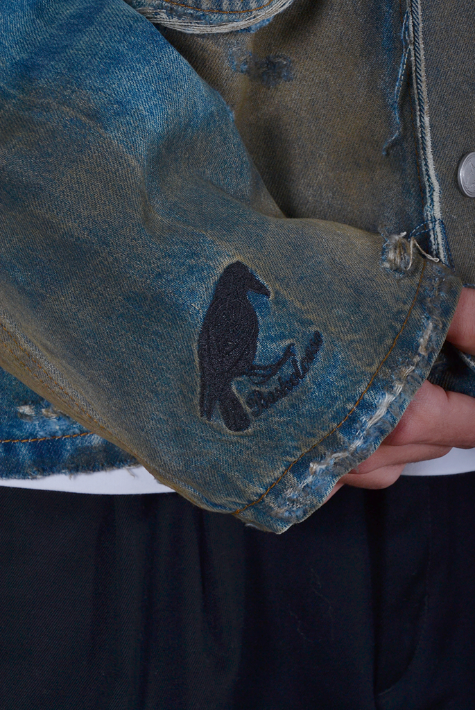 Haystack Denim Jacket Washed Blue