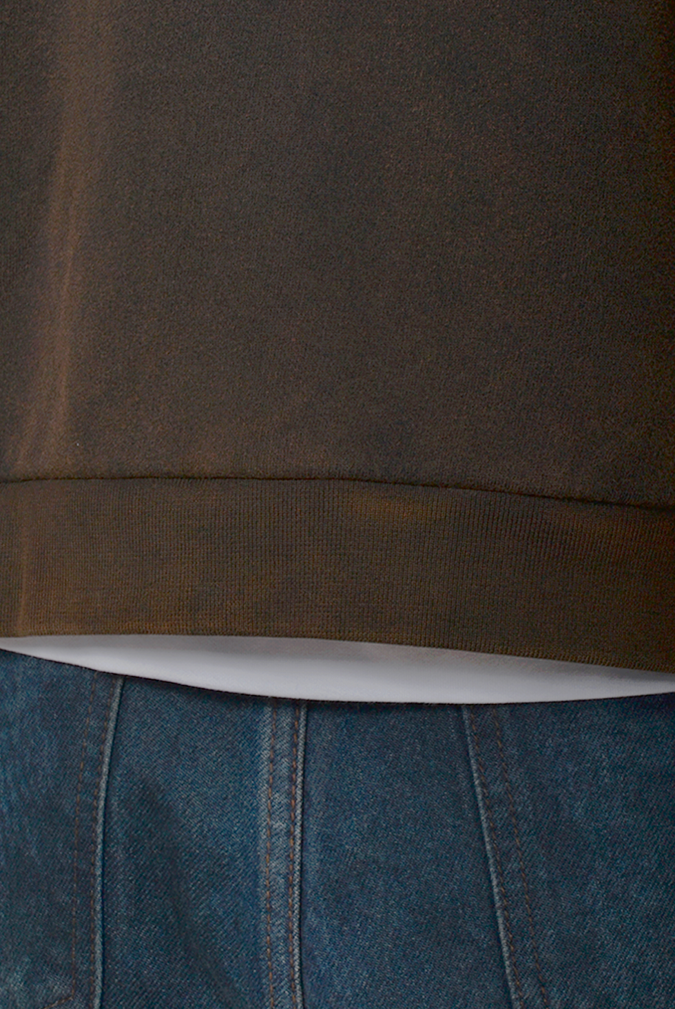 BC Zip-up Hoodie Washed Brown