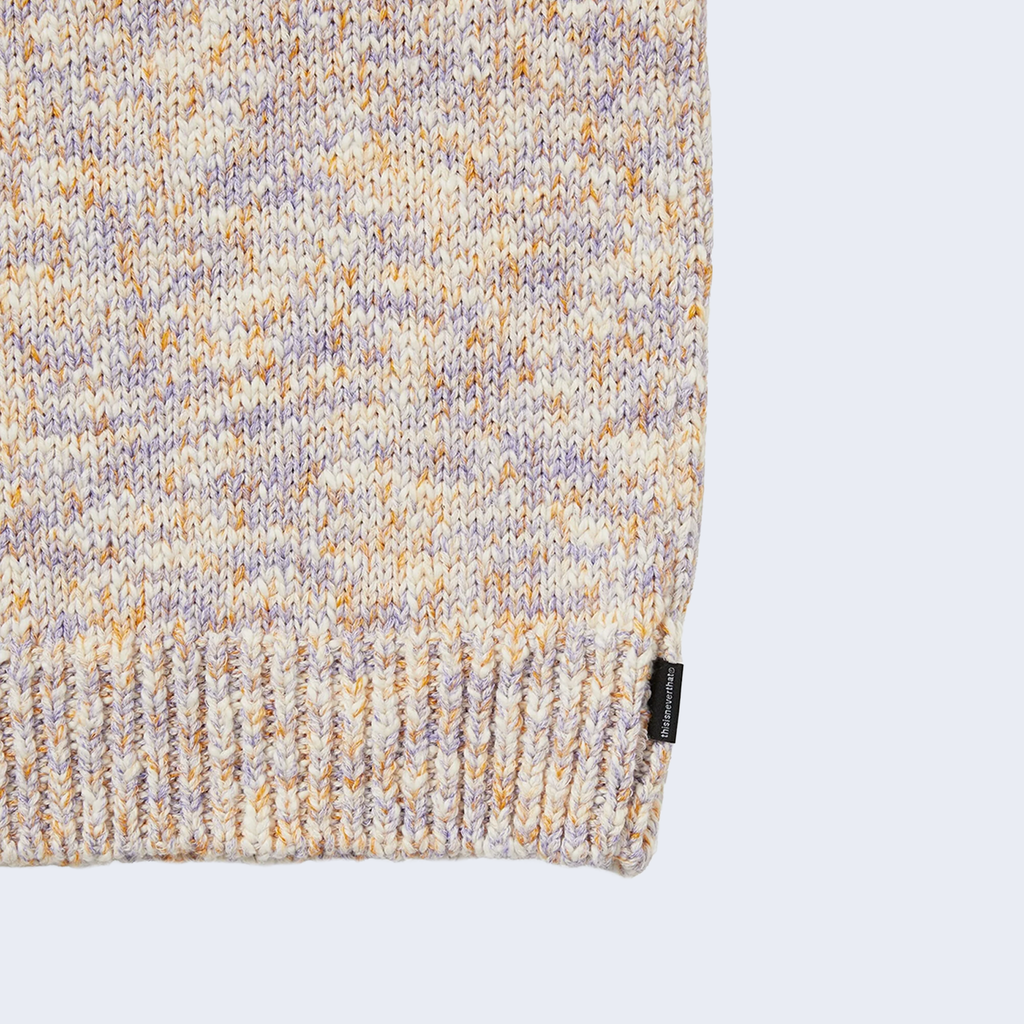 Rainbow Knit Cardigan Violet