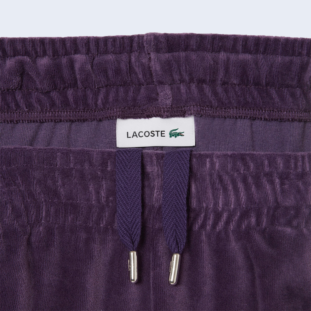 Sweatpants Smooth Velvet Purple