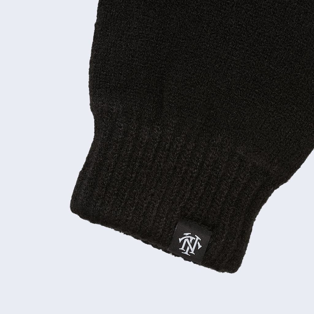 TNT Knit Gloves Black