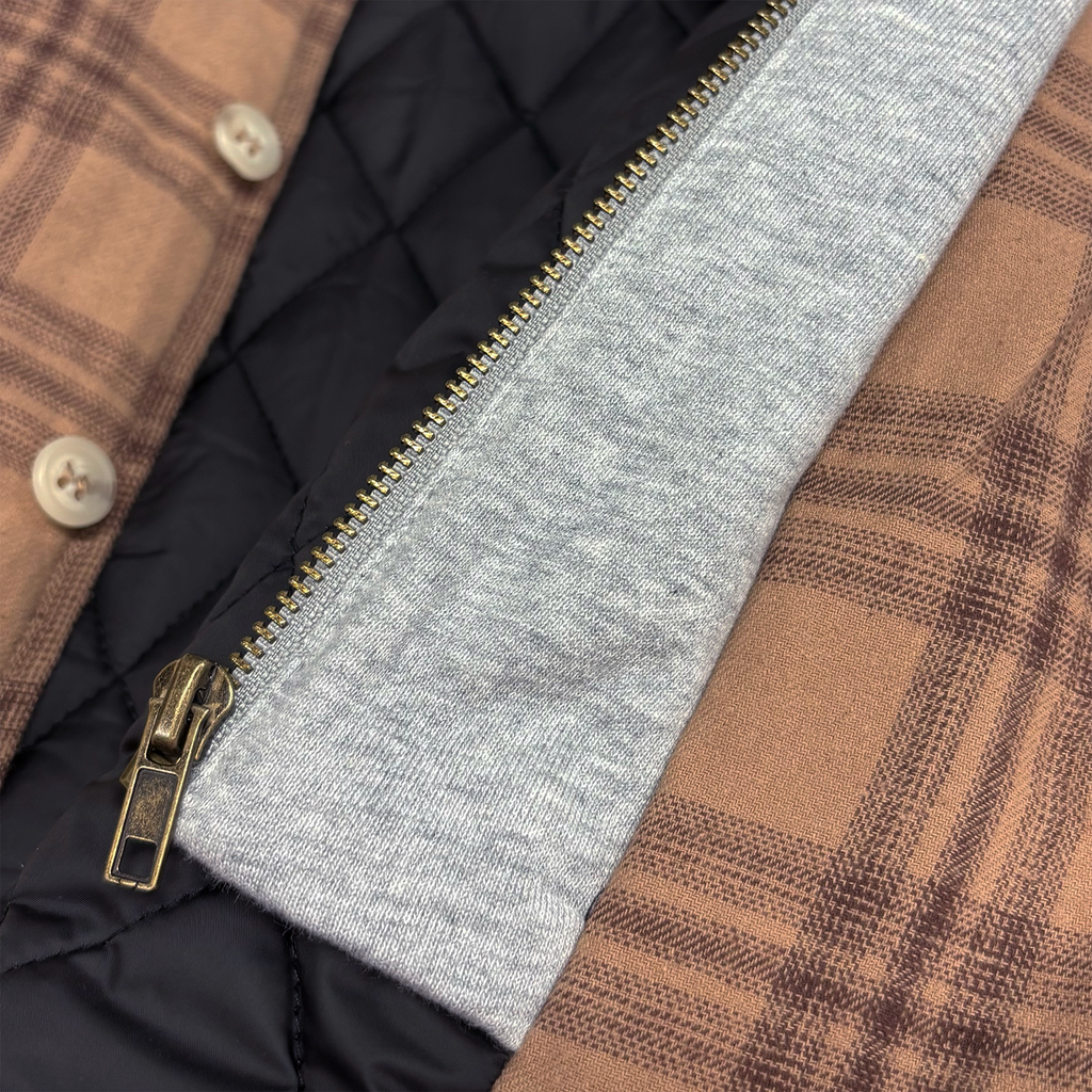 Driver Layered Jacket Brown / Tan