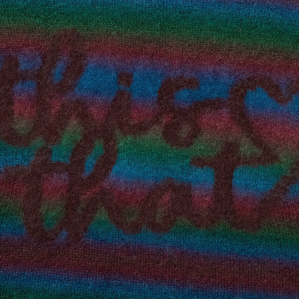 Heart Logo Knit Sweater Multi